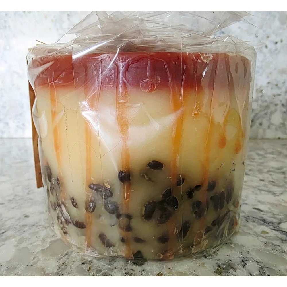 Lemon Grass White Chocolate Mocha Botanical Candle Aromatic Scented NEW‎